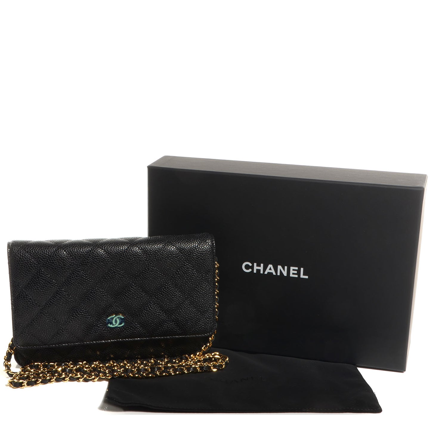 Caviar Wallet on Chain WOC Black