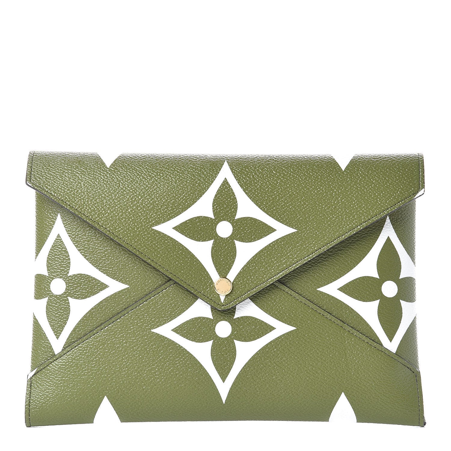 Louis Vuitton Monogram Giant Large Kirigami Pochette Kaki 1 of 6