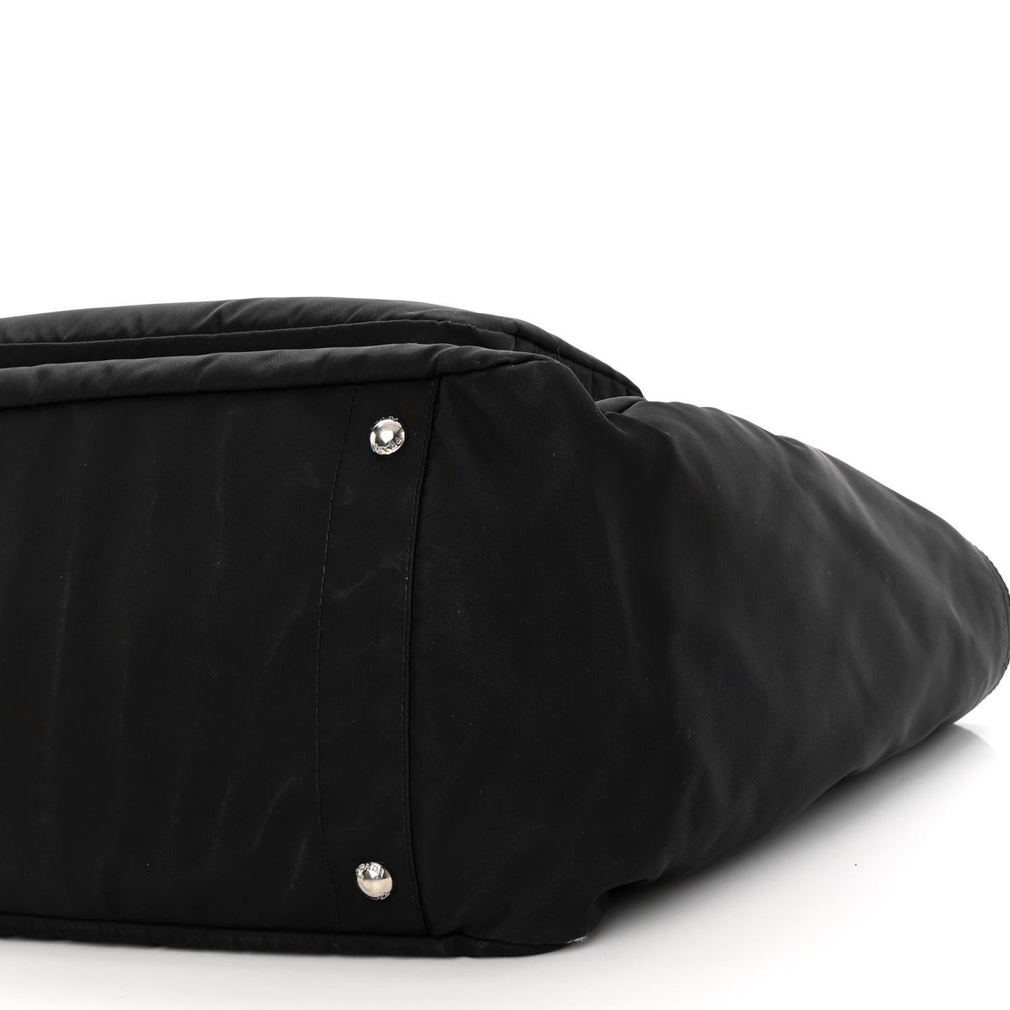 Tessuto Nylon Diaper Bag Black