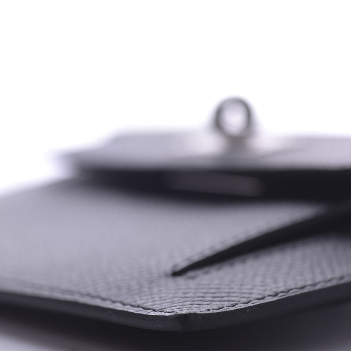 Epsom Kelly Pocket Compact Wallet Black