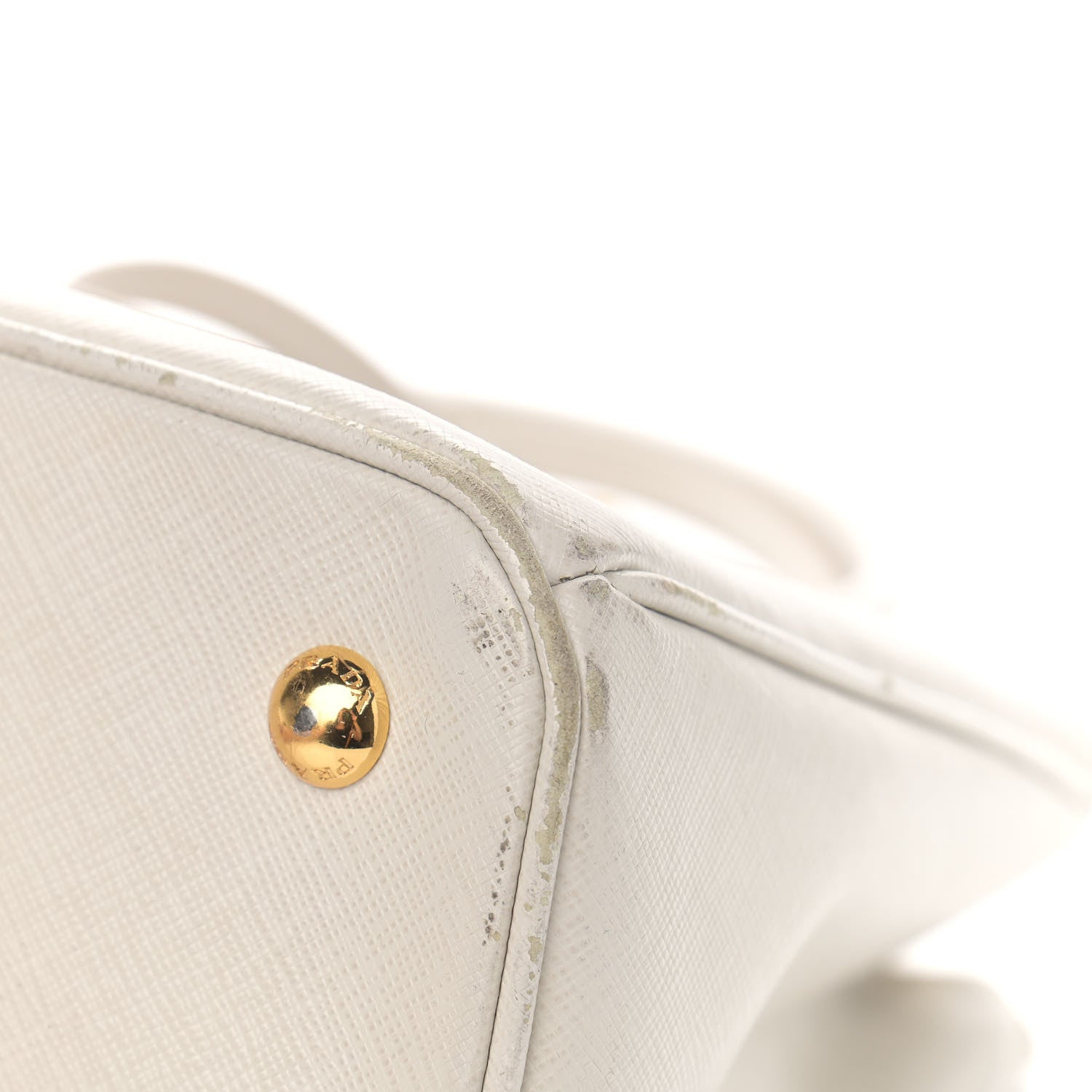 Prada Saffiano Medium Galleria Double Zip Tote Bianco 11 of 19