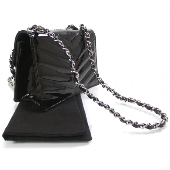Chanel Patent Small Chevron Flap 3 of 9