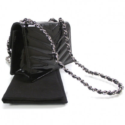 Chanel Patent Small Chevron Flap 3 of 9