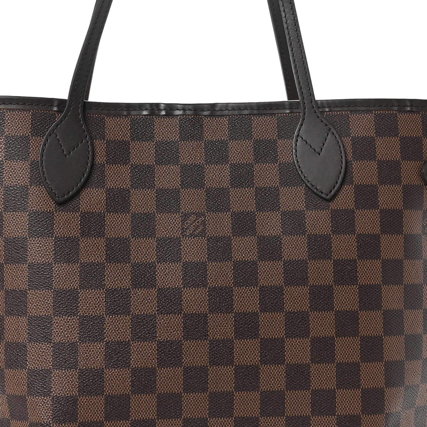 Louis Vuitton Damier Ebene Neo Neverfull MM Rose Ballerine 8 of 10