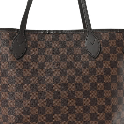 Louis Vuitton Damier Ebene Neo Neverfull MM Rose Ballerine 8 of 10