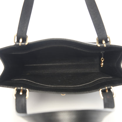 Chanel Caviar CC Tote Black 4 of 12