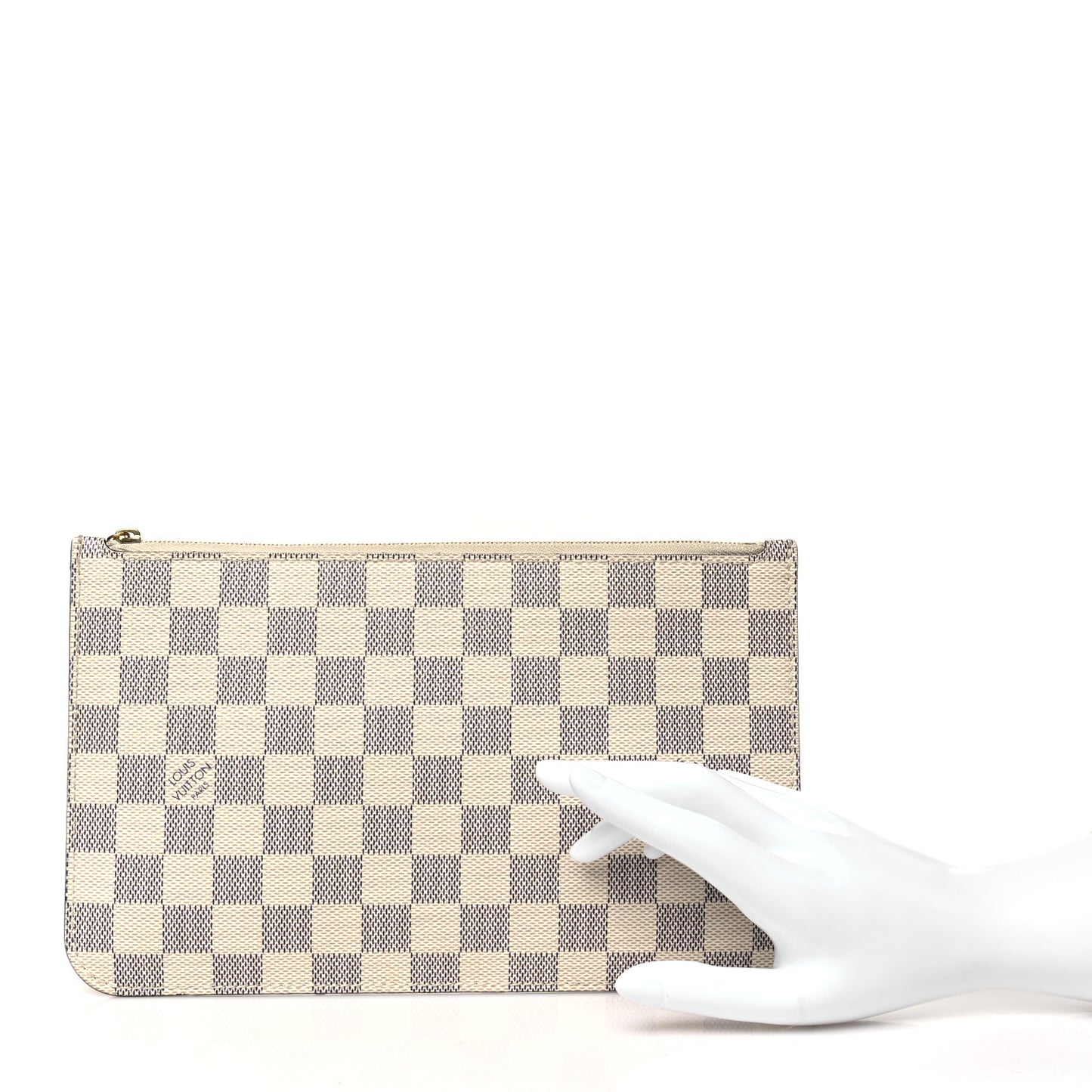 Damier Azur Braided Neverfull MM GM Pochette