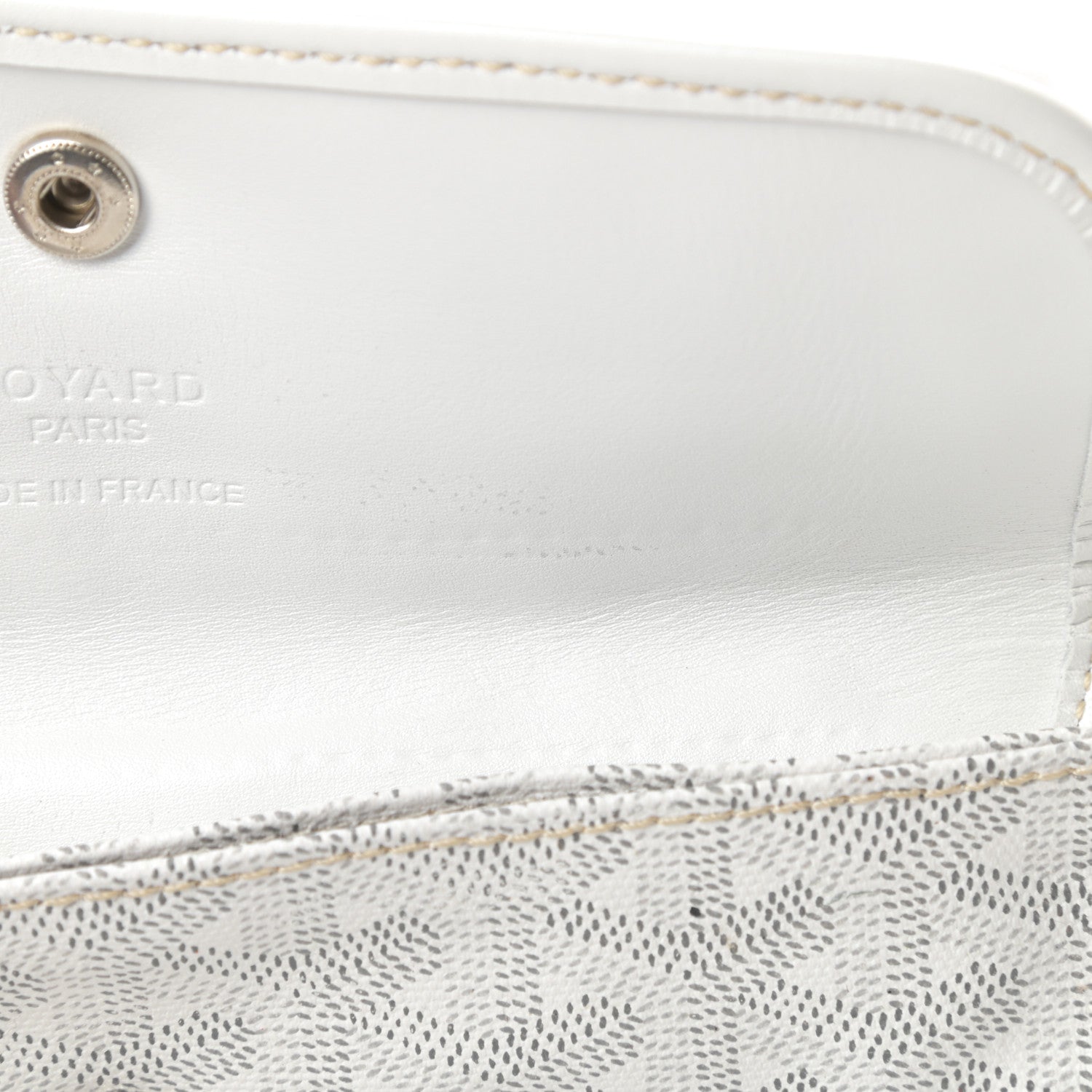 Goyard Goyardine Saint Louis PM White 12 of 15