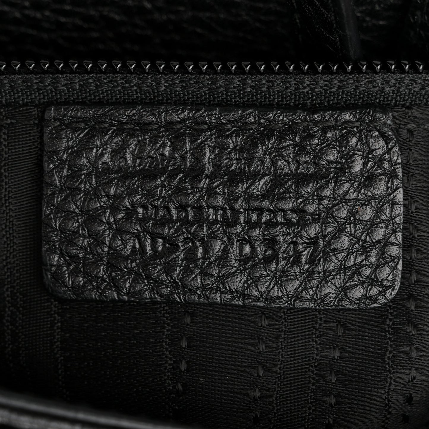 Calfskin Abbey Crossbody Black