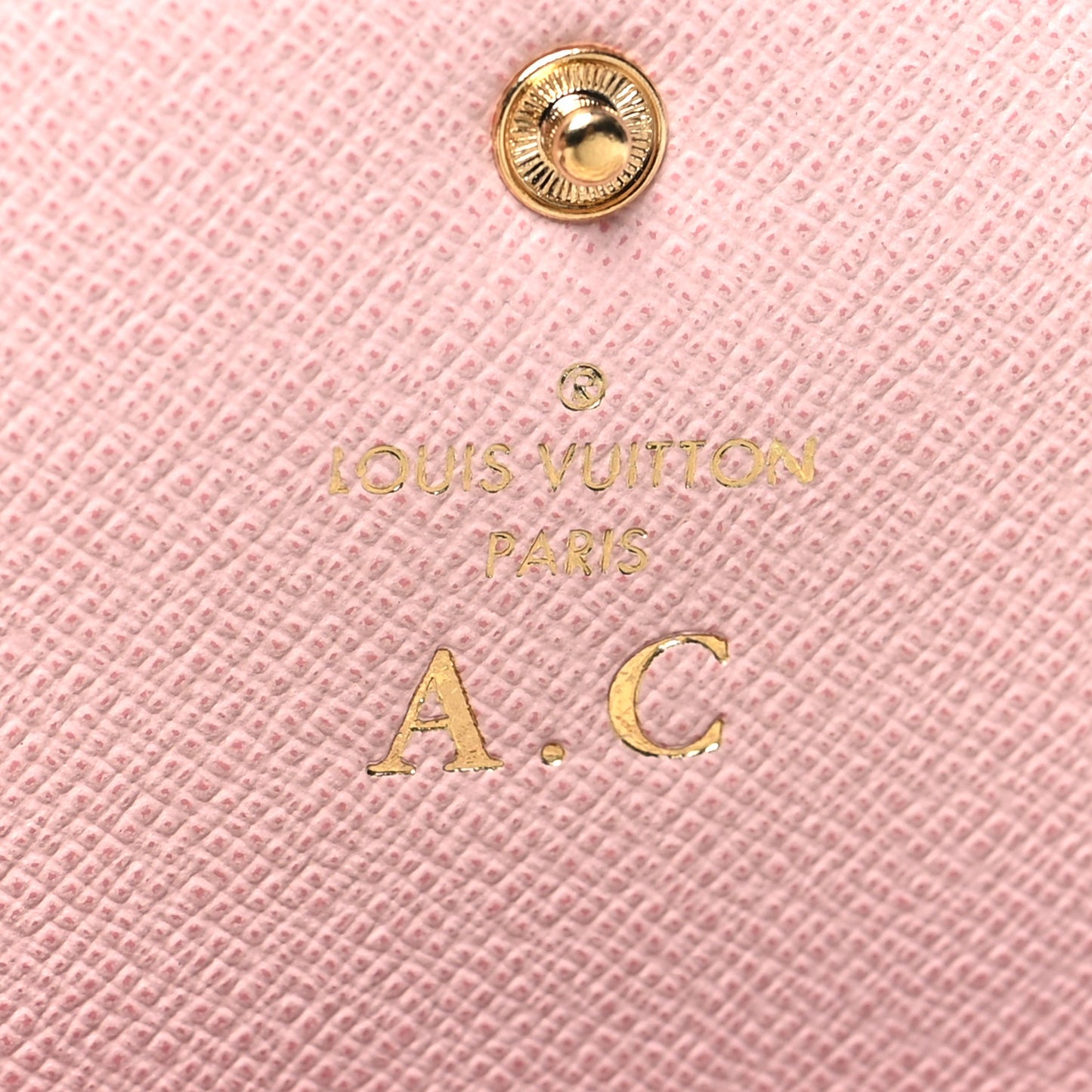 Damier Azur Emilie Wallet Rose Ballerine