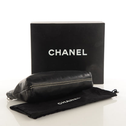 Chanel Lambskin Lax Pochette Black 4 of 7
