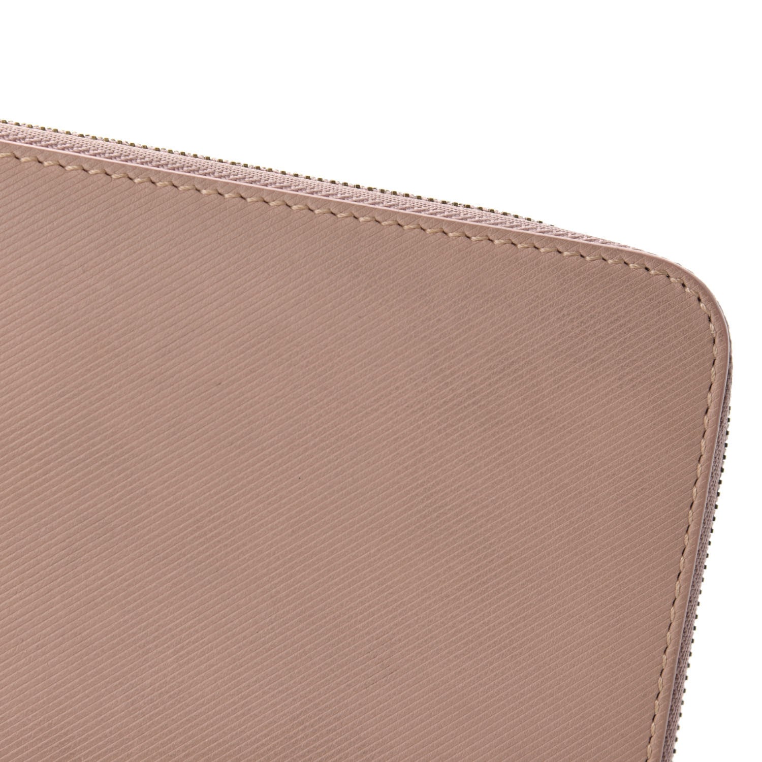 Burberry Trench Calfskin Zip Around Wallet Ash Rose 10 of 12