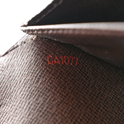 Louis Vuitton Damier Ebene Sarah Wallet 7 of 16