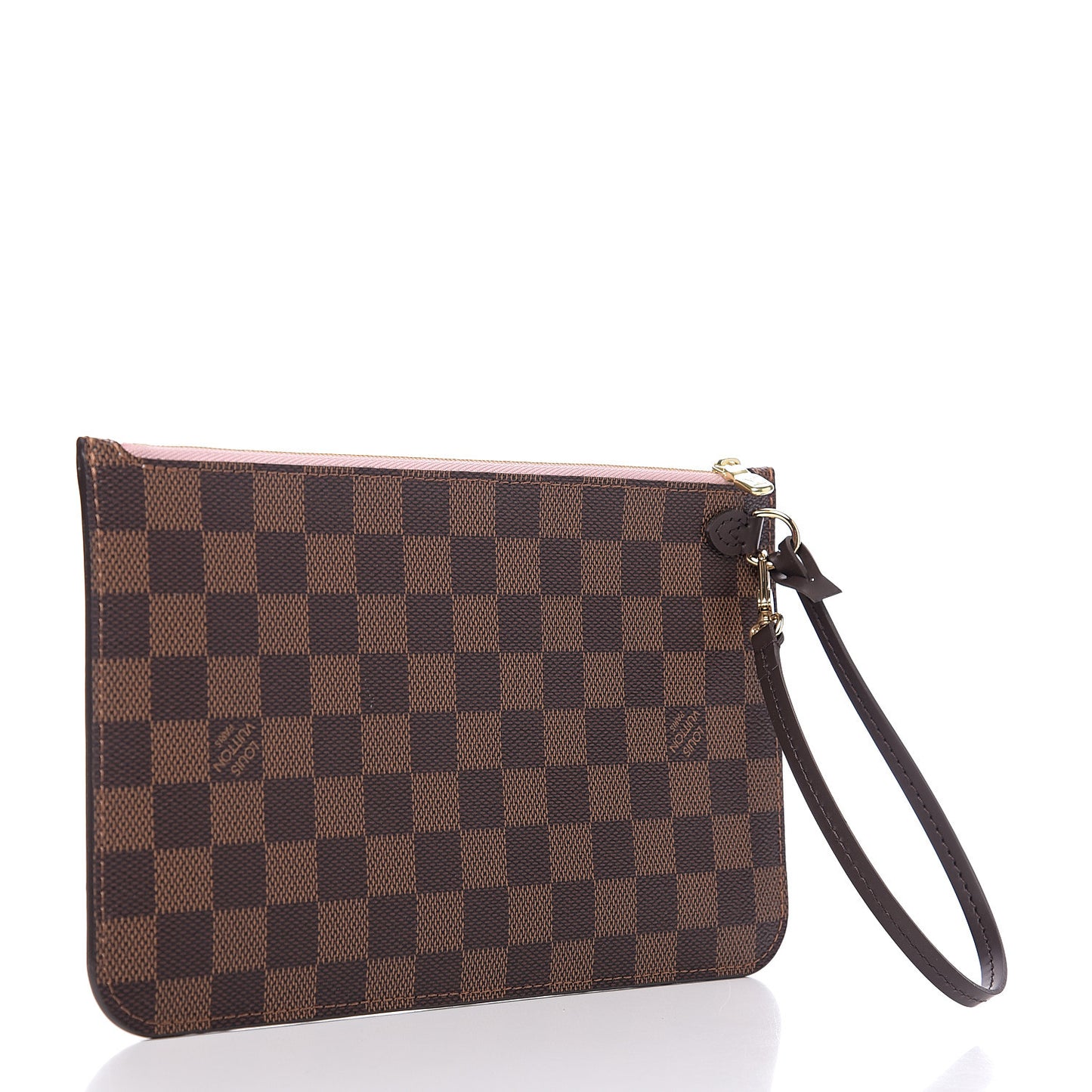 Damier Ebene Neverfull MM GM Pochette Rose Ballerine