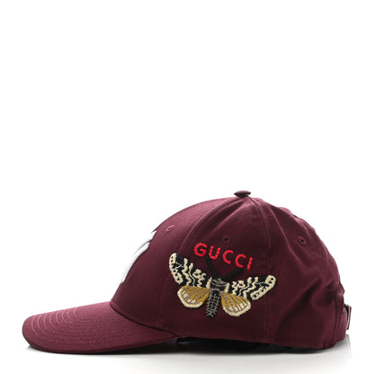Gucci X MLB Cotton NY Yankees Baseball Hat 57-61 Lacquer 4 of 9