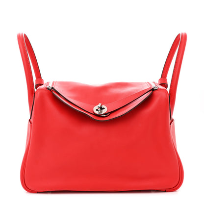 Hermes Swift Lindy 30 Rouge De Coeur Rouge Piment 1 of 13