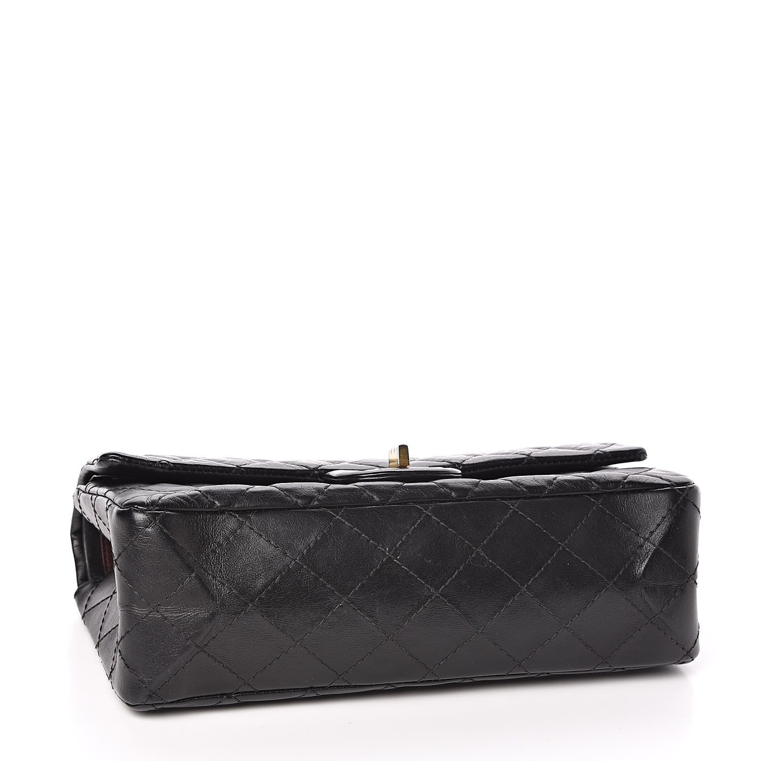 Chanel Aged Calfskin Quilted 2.55 Reissue 225 Flap Black 4 of 10