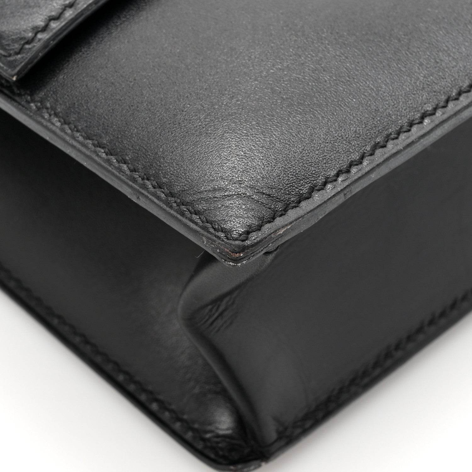 Hermes Box Verrou Clutch Black 10 of 19