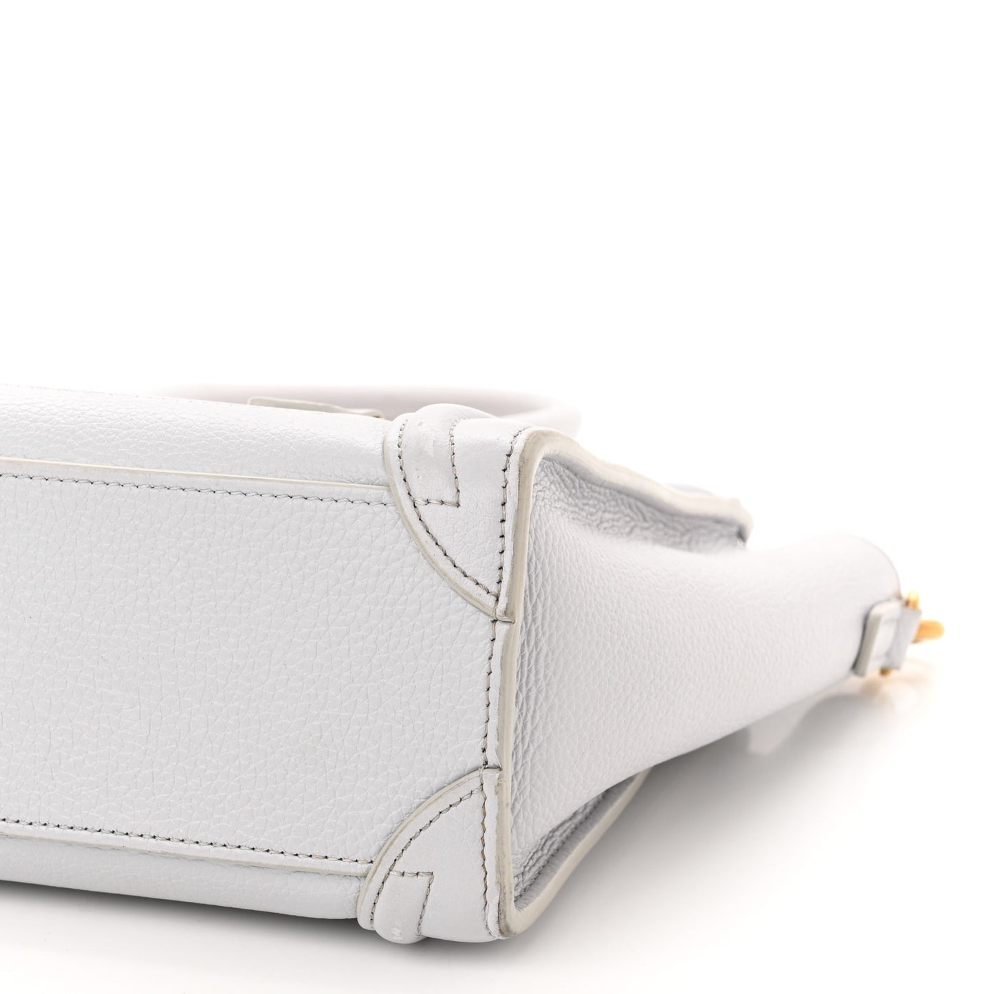 Drummed Calfskin Nano Luggage Lune