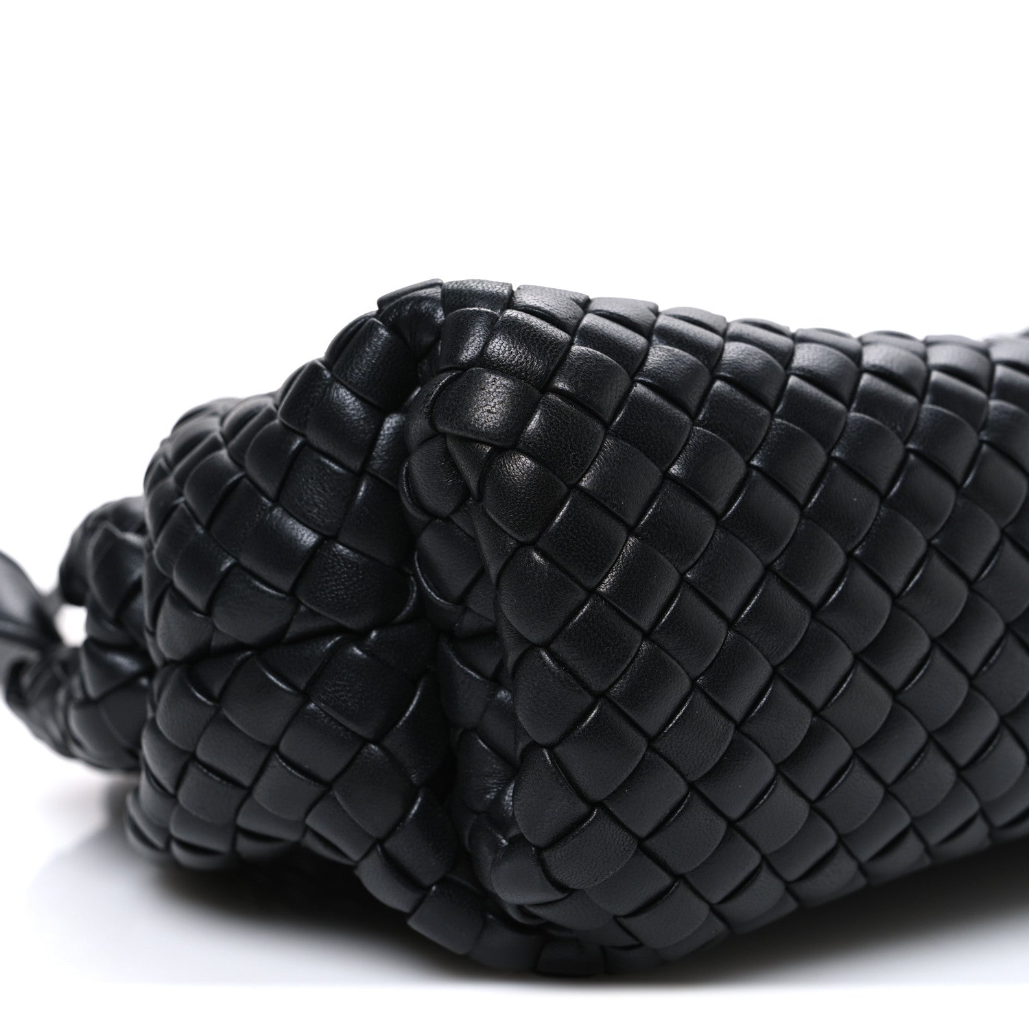 Bottega Veneta Nappa Intrecciato Small Padded The Handle Black 8 of 9