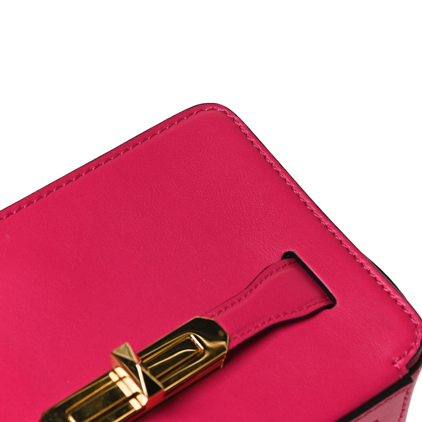 Calfskin The Myth Crossbody Bag Fuchsia