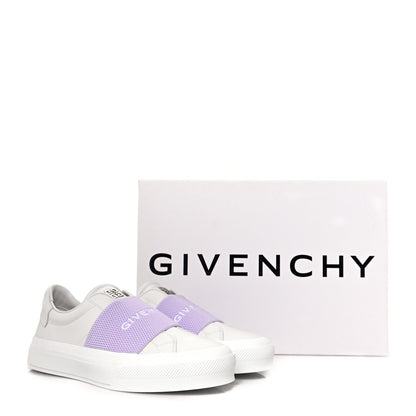 Givenchy Calfskin Band Logo Womens City Sport Sneakers 39 Lilac 9 of 9