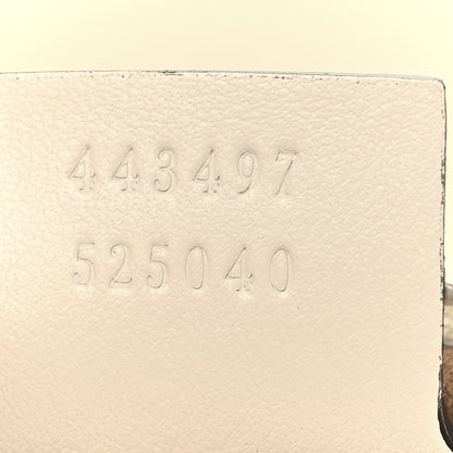Gucci Calfskin Matelasse Small GG Marmont Shoulder Bag White 7 of 12