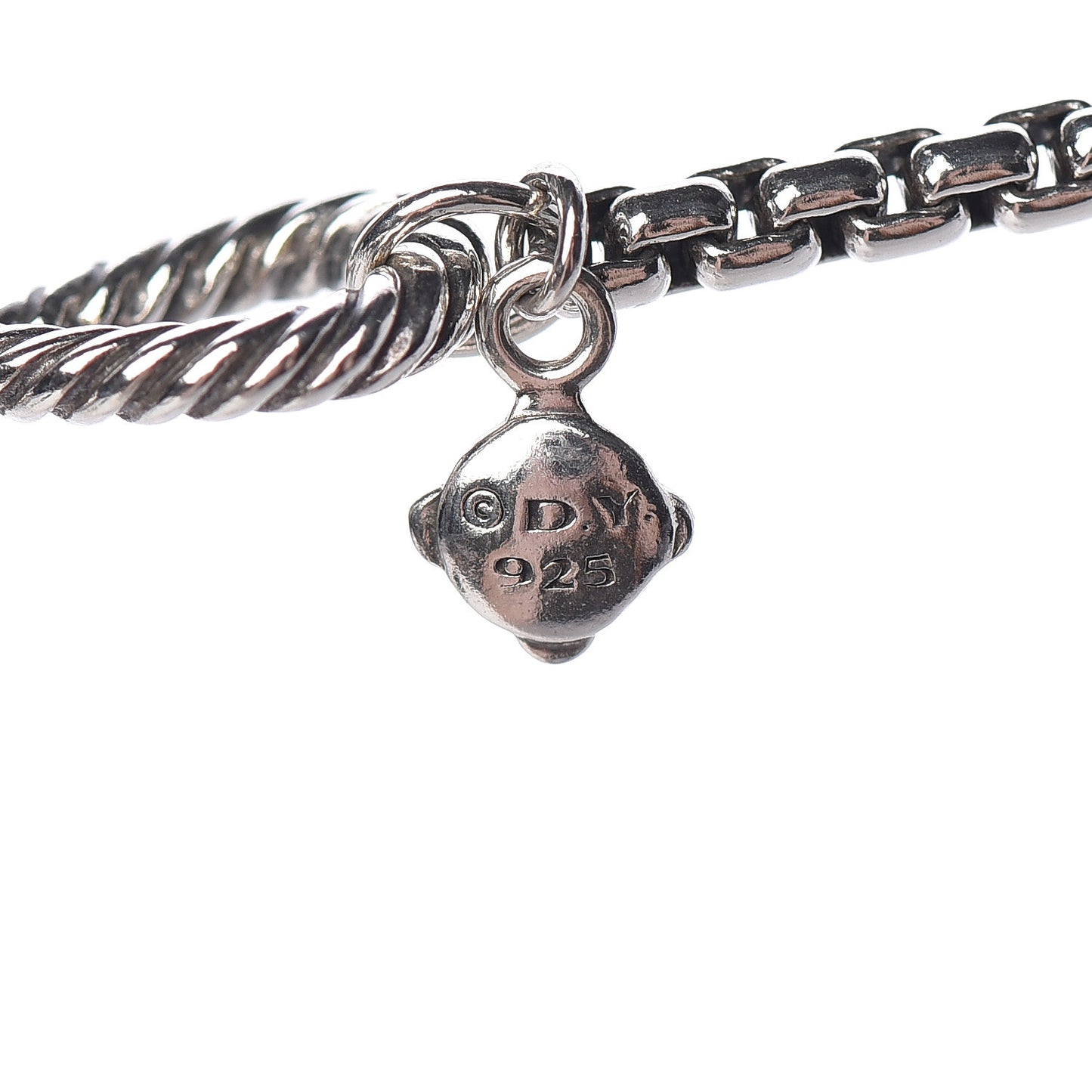 Sterling Silver Black Onyx Infinity Necklace