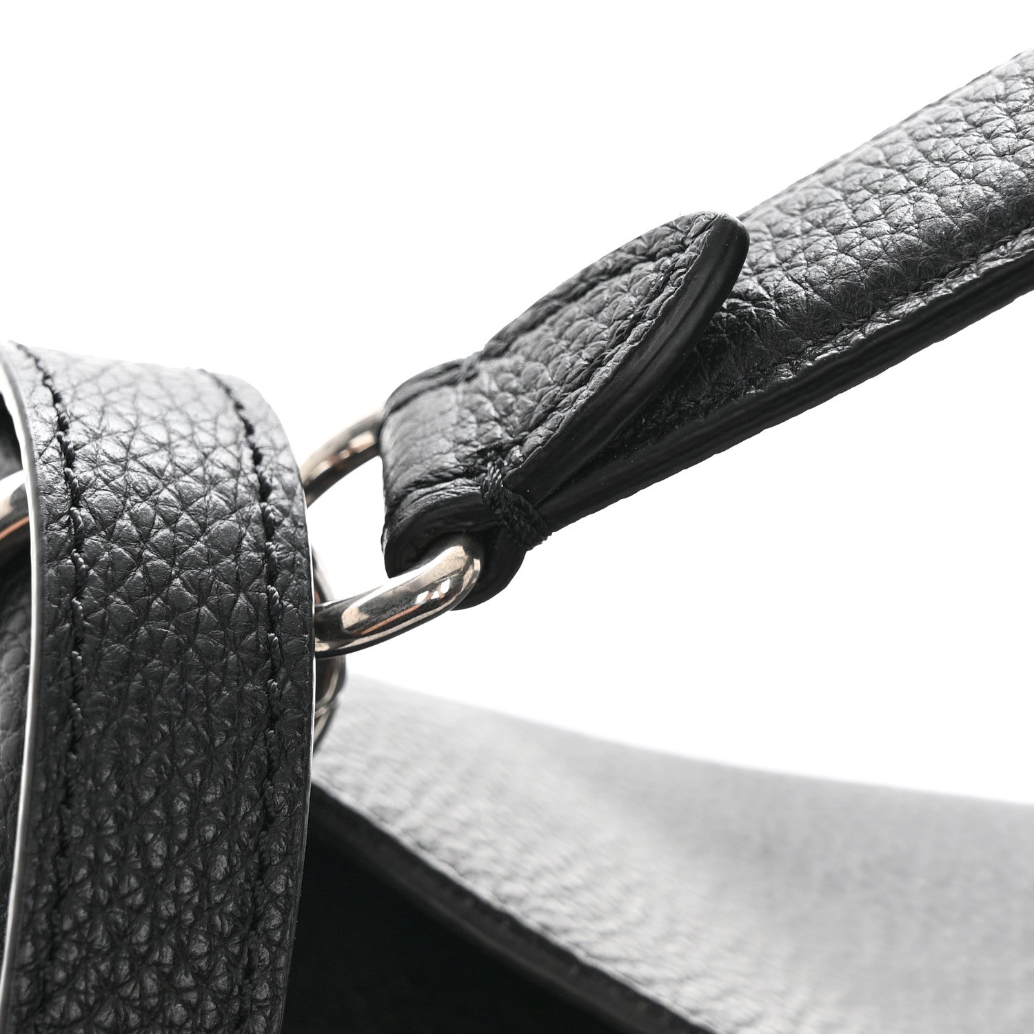 Mulberry Small Classic Grain Calfskin Leighton Black 13 of 14