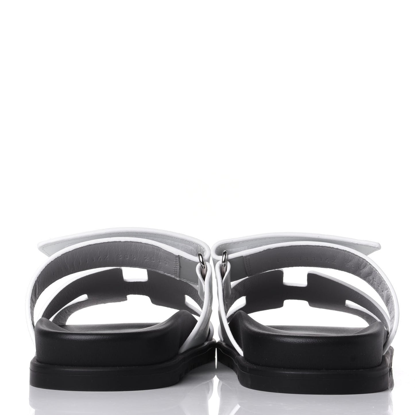 Calfskin Womens Chypre Sandals 38.5 White