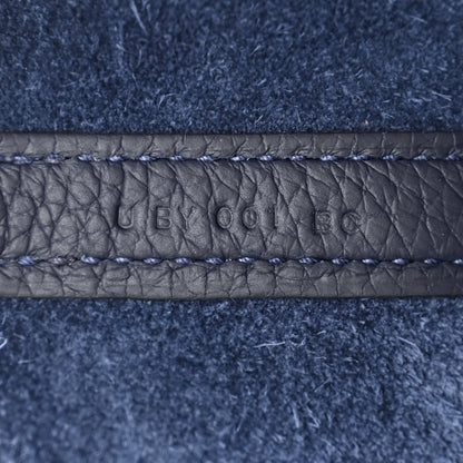 Hermes Taurillon Clemence Matte Alligator Picotin Lock Touch 22 Bleu Nuit 7 of 11