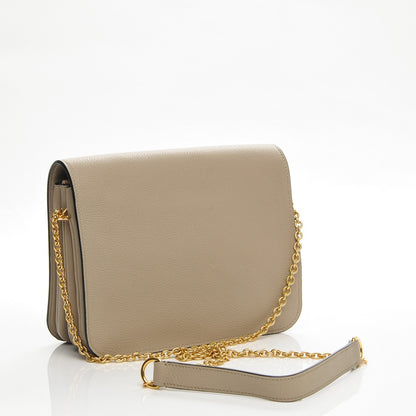Mulberry Classic Grain Calfskin Small Clifton Flap Dune 3 of 6