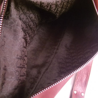 Christian Dior Leather GAUCHO Burgundy 7 of 10