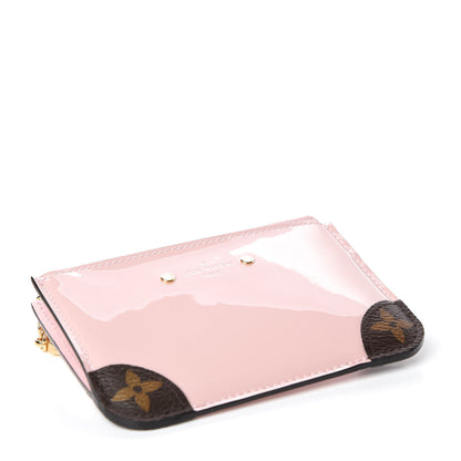 Louis Vuitton Patent Miroir Venice Key Pouch Rose Ballerine 4 of 7