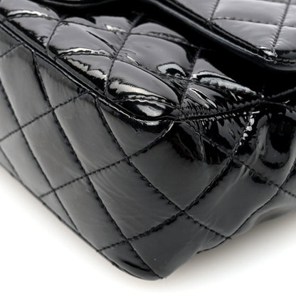 Chanel Patent Calfskin Quilted Mini Rectangular Flap Black 10 of 10