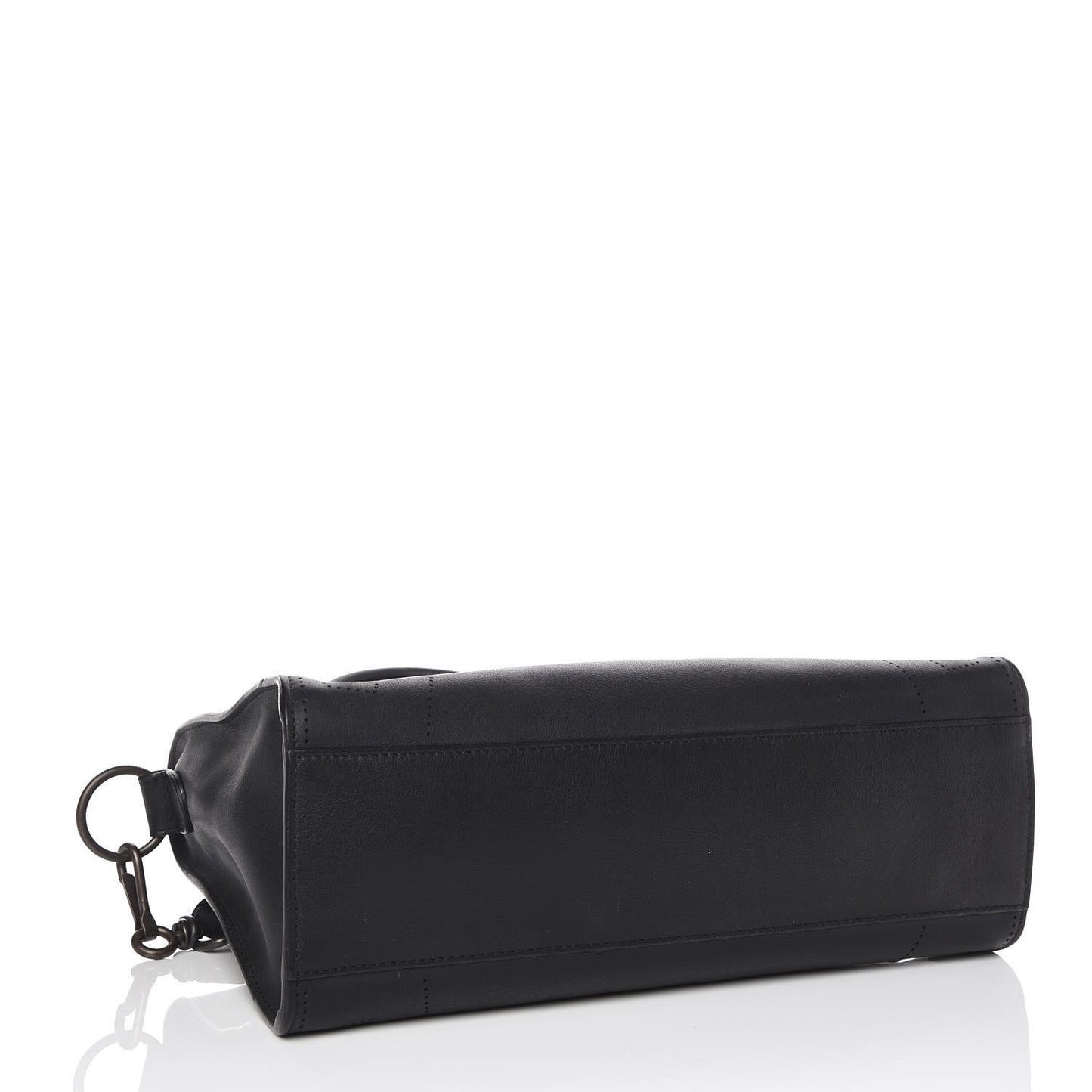 Veau Soyeux Perforated Blackout Hardware S City Black