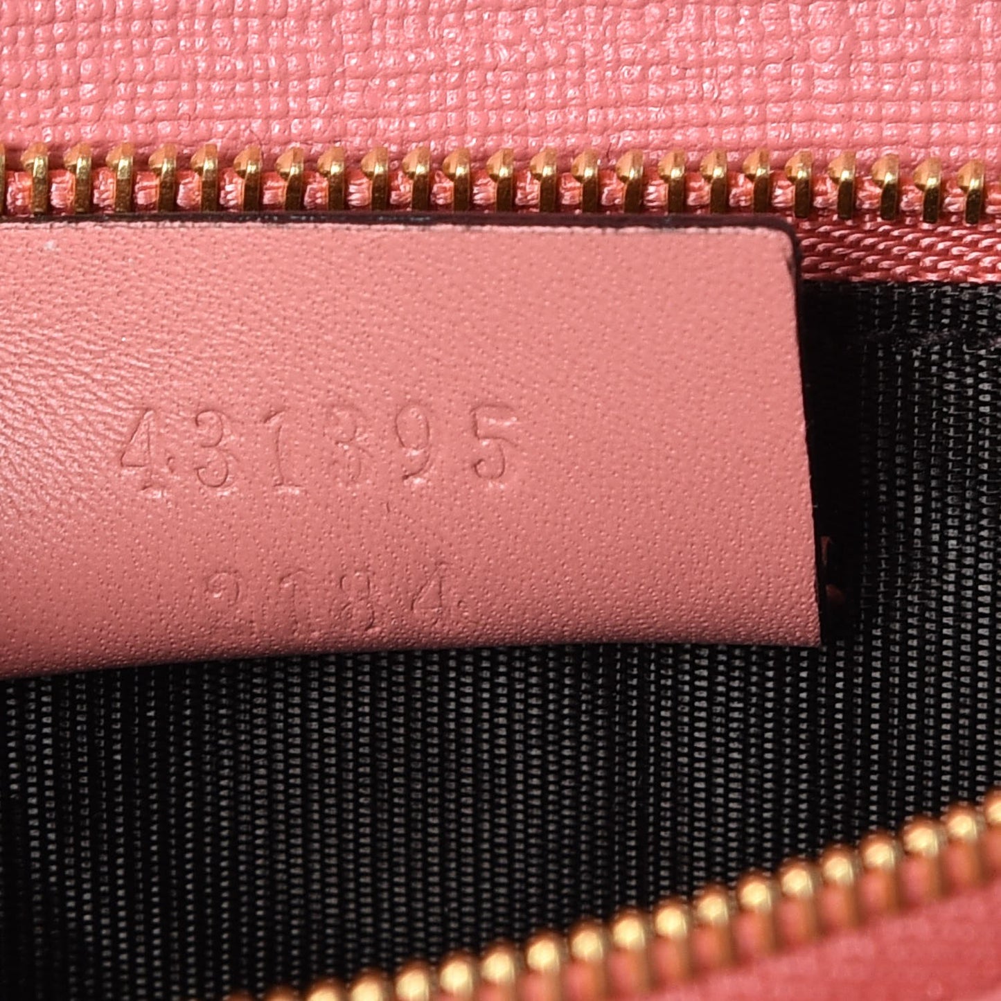 GG Supreme Monogram Face Embroidered Chain Wallet Pink