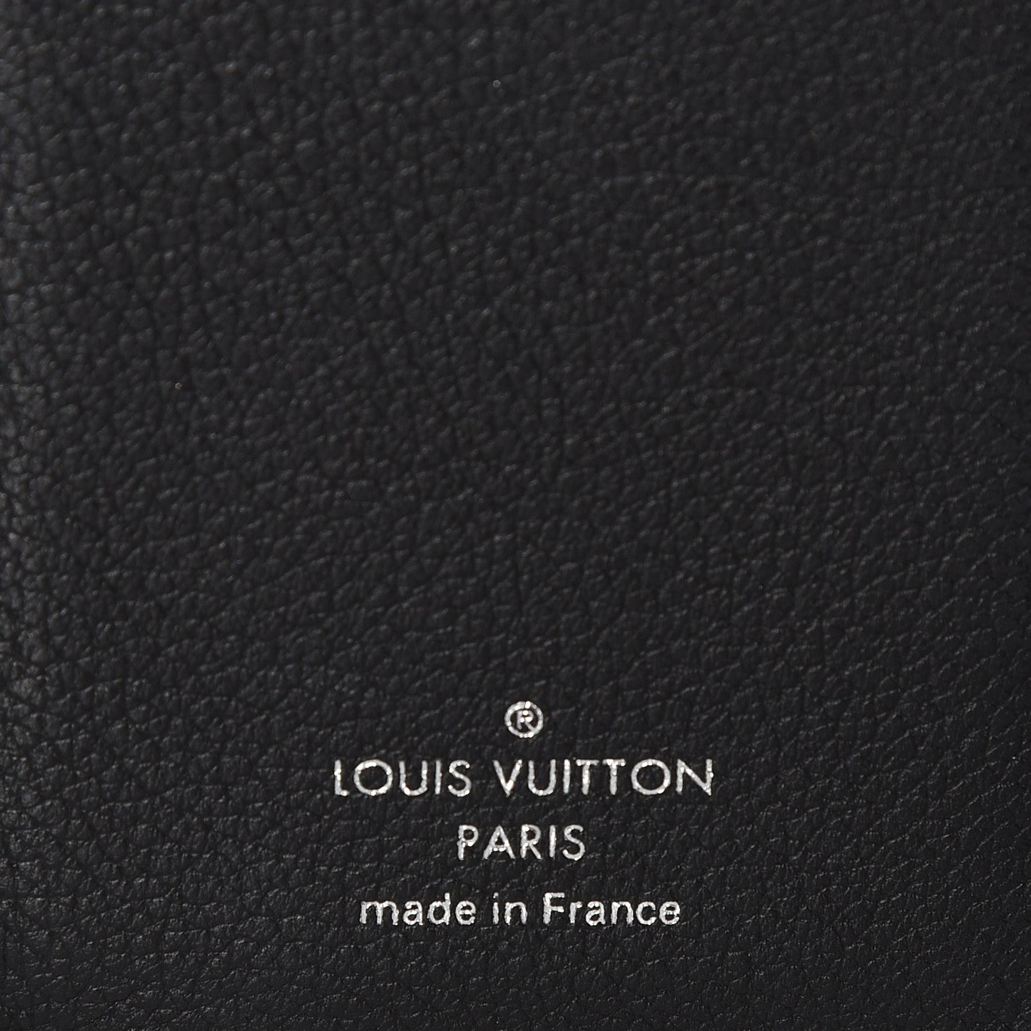 Soft Calfskin My Lockme Compact Wallet Black