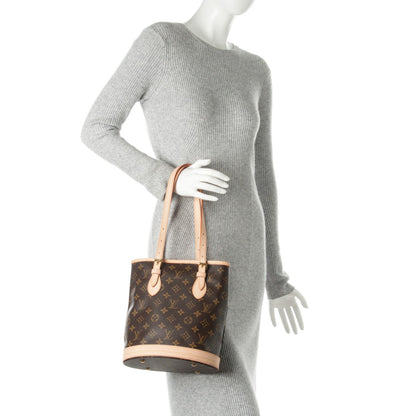 Louis Vuitton Monogram Petit Bucket 23 3 of 8