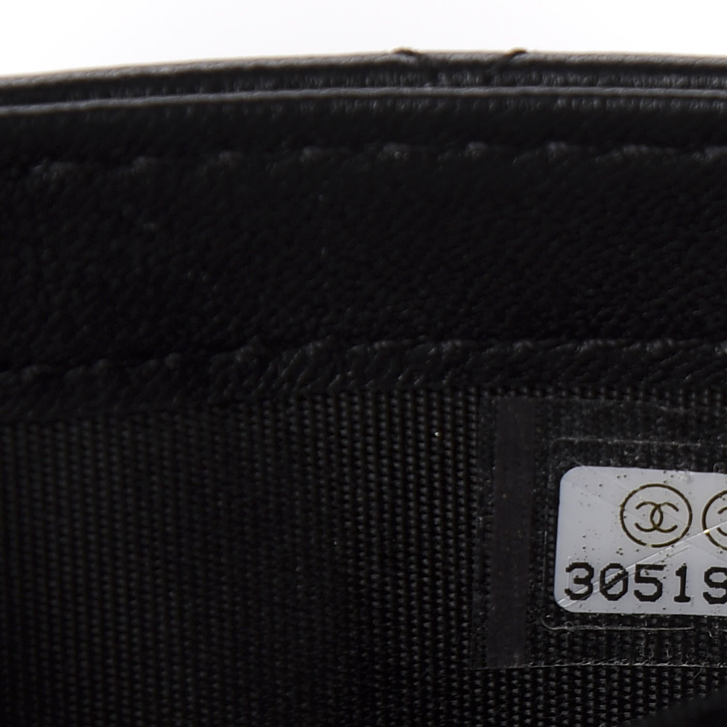 Chanel Lambskin Quilted Mini Trendy CC Chain Wallet Black 7 of 10