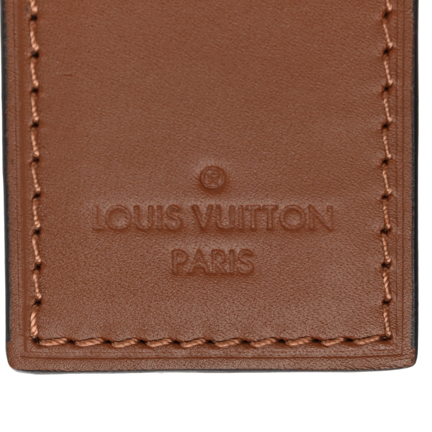 Louis Vuitton Calfskin Luggage Tag 3 of 4