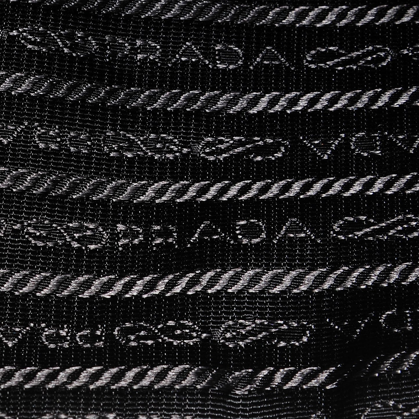 Nappa Embossed Logo Clutch Nero Black