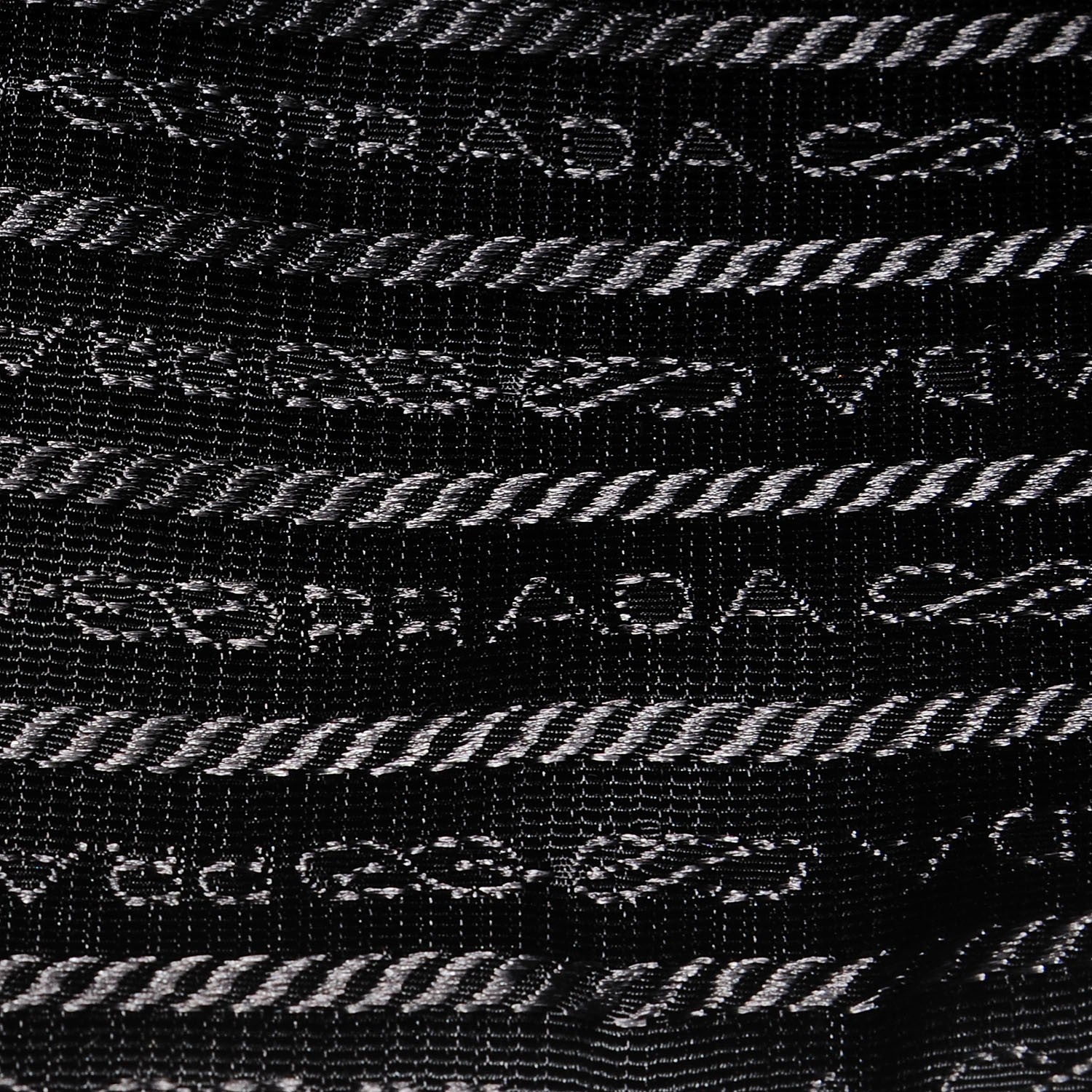 Prada Nappa Embossed Logo Clutch Nero Black 11 of 11
