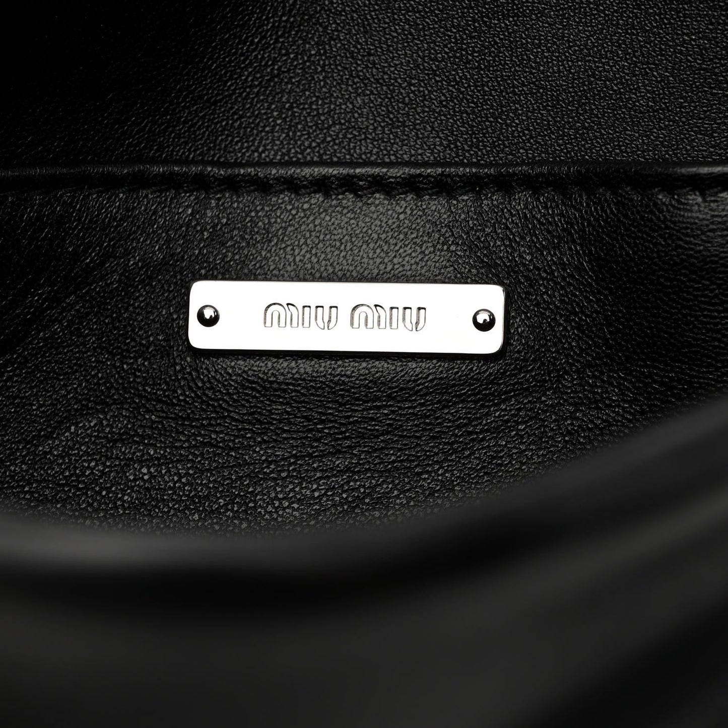 Nappa Crystal Starlight Crossbody Bag Black