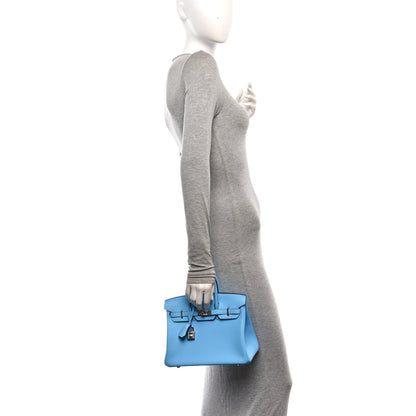 Hermes Swift Birkin 25 Celeste 2 of 11