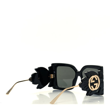 Gucci Acetate Square Frame Wing Sunglasses GG0535S Black 4 of 8