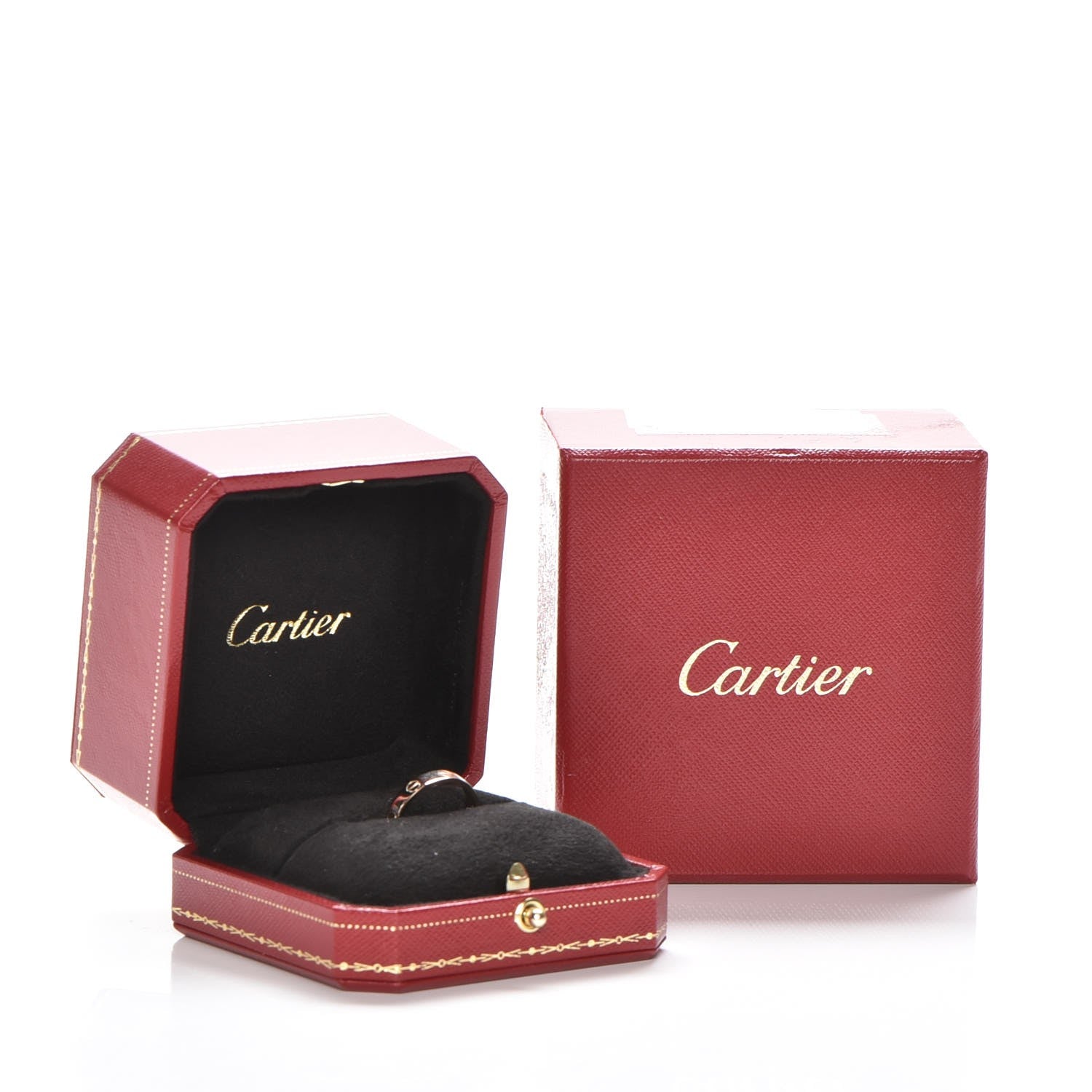 Cartier 18K Pink Gold 3.5mm LOVE Wedding Band Ring 53 6.25 5 of 5