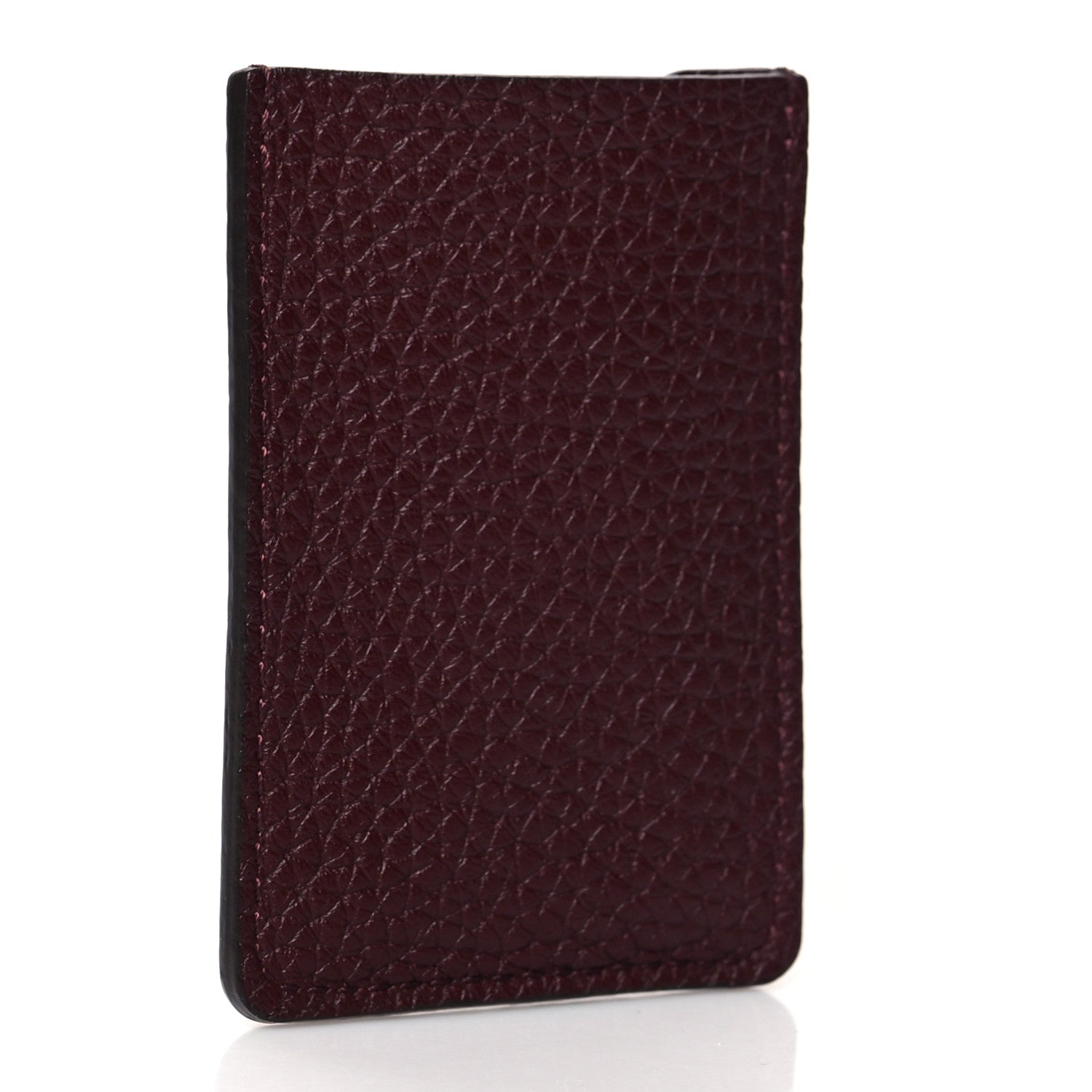 Louis Vuitton Taurillon Card Holder Bordeaux 3 of 7