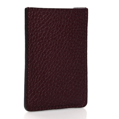 Louis Vuitton Taurillon Card Holder Bordeaux 3 of 7