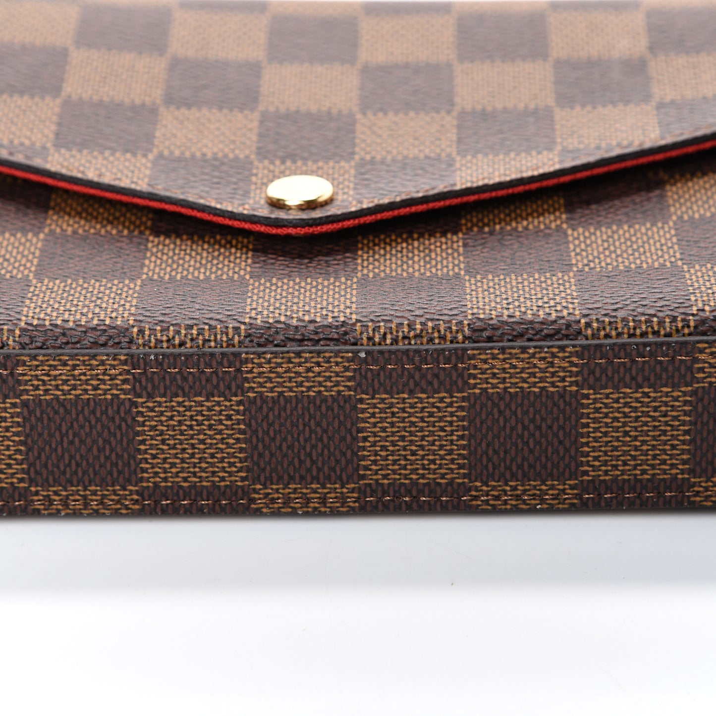 Damier Ebene Pochette Felicie Chain Wallet